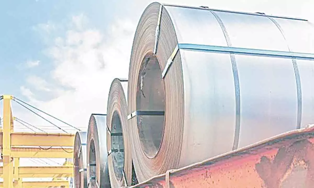 Indias steel exports to decline 40% in FY23