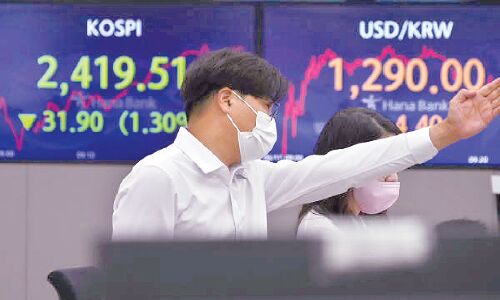 Global indices dip despite Wall St rally