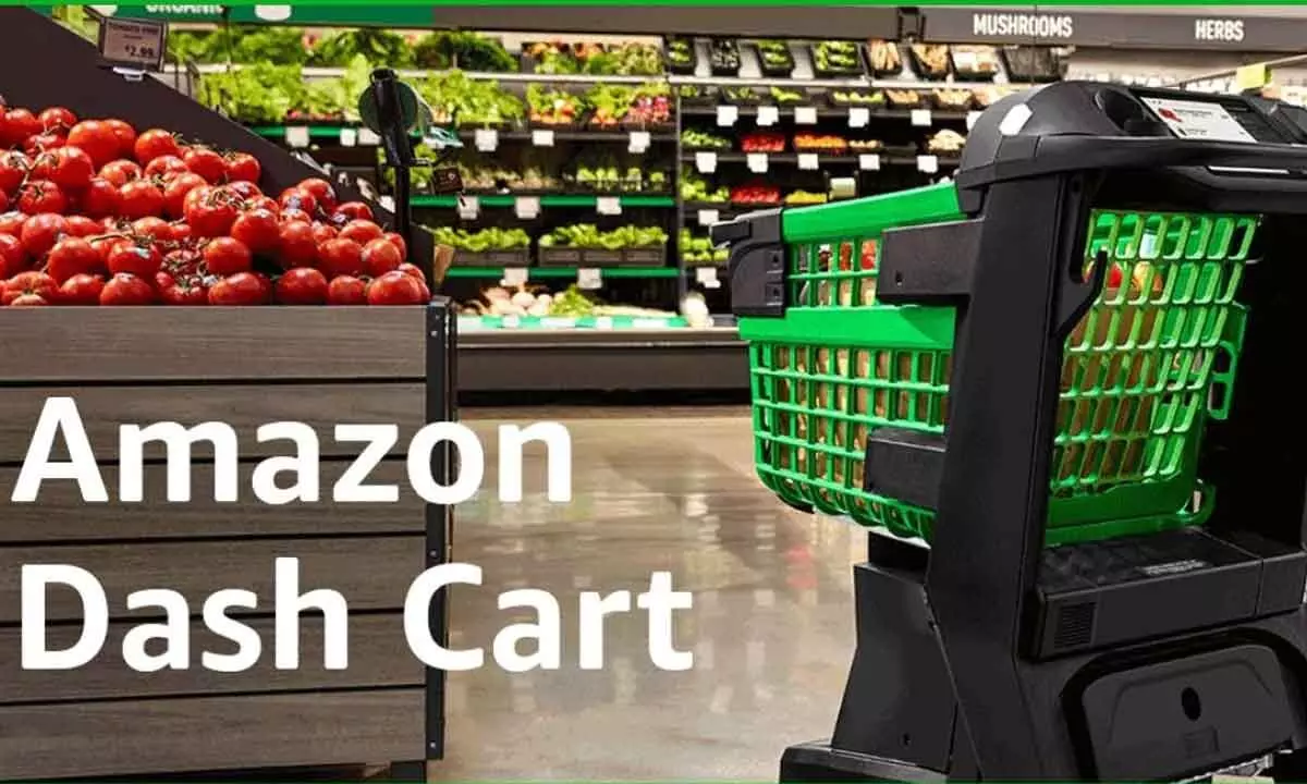 Amazon unveils a smart Dash Cart