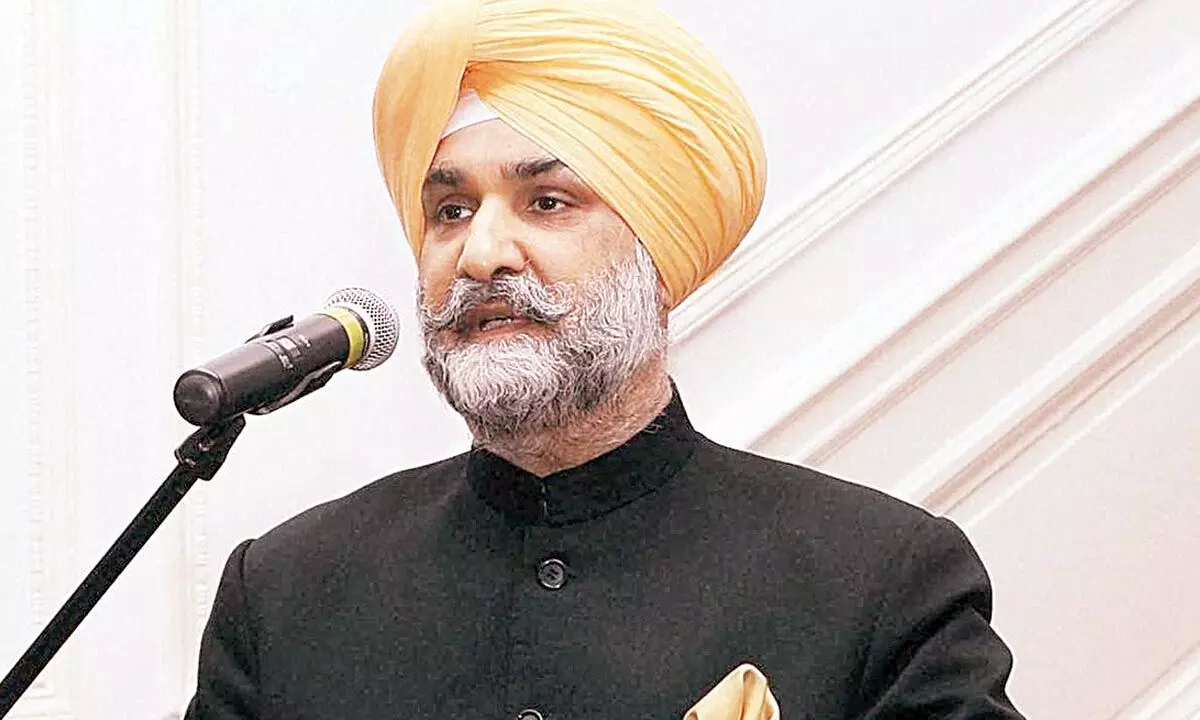 India’s Ambassador to the U.S. Taranjit Singh Sandhu. File | Photo Credit: PTI