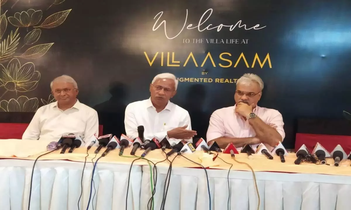 Villaasam project launched in Vizag