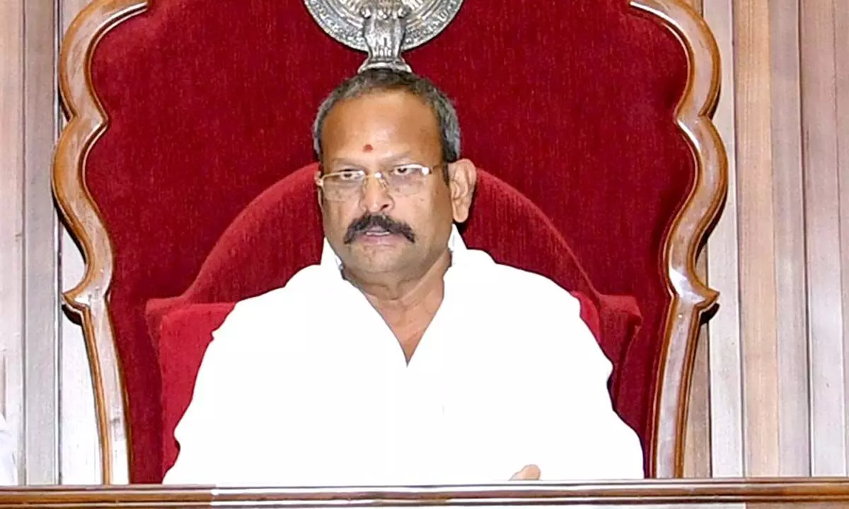 New Deputy Speaker of AP Assembly K Veerabhadra Swamy