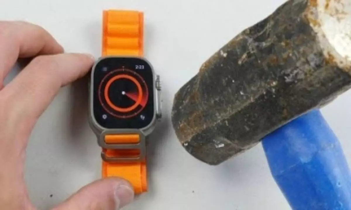 YouTuber tests Apple Watch Ultra durability with hammer