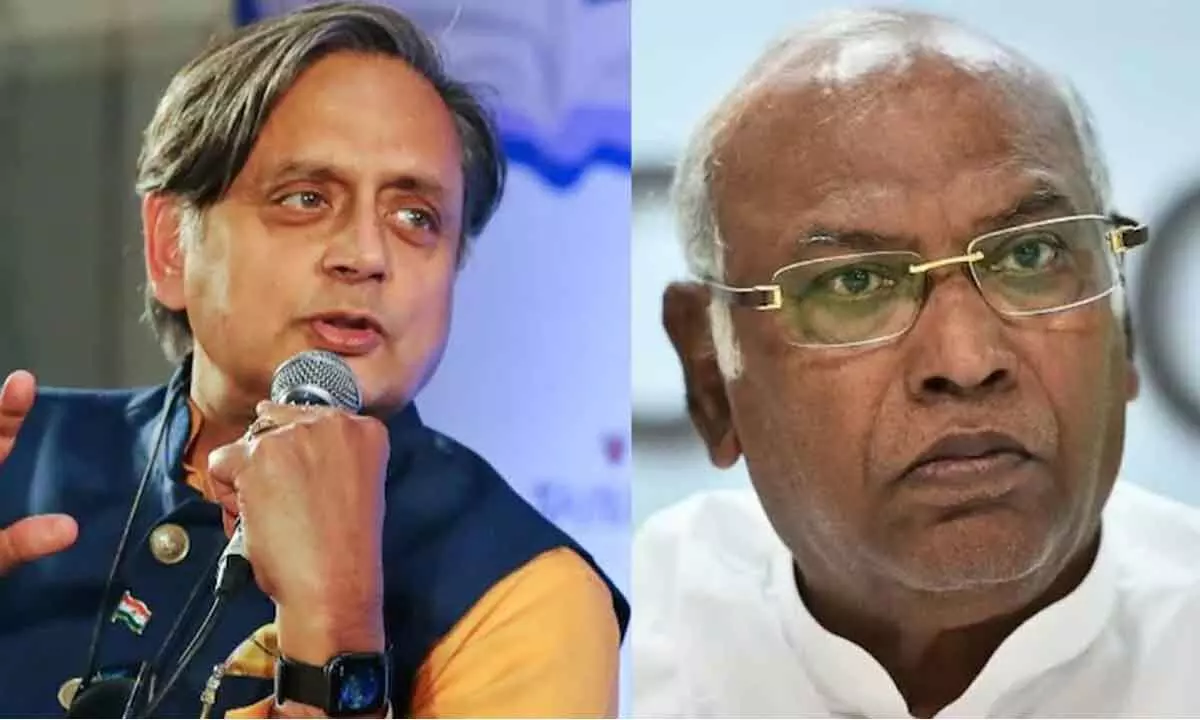 Kharge for consensus candidate, Sashi opposes