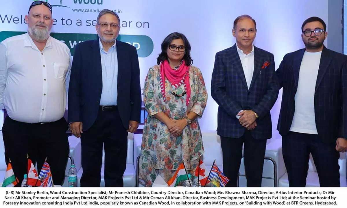 Canadian Wood promotes wooden houses in Hyd