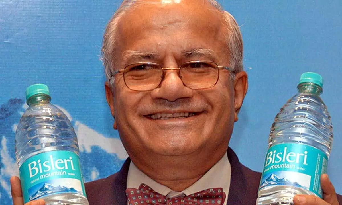 Ramesh Chauhan puts Bisleri on the block