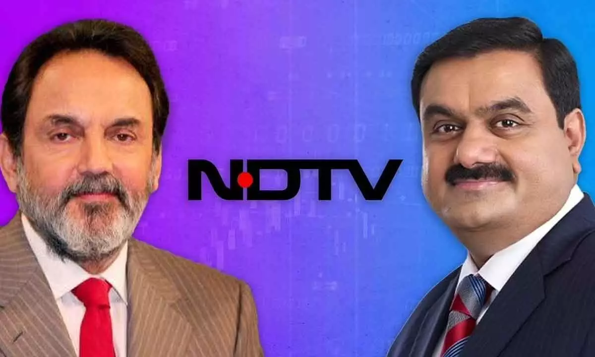 Adani Group now largest shareholder in NDTV