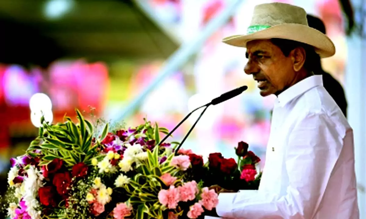 Telangana Chief Minister K Chandrasekhar Rao