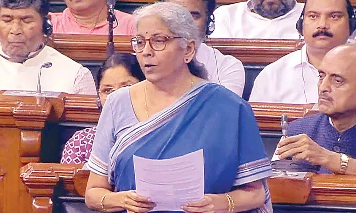 Finance minister Nirmala Sitharaman