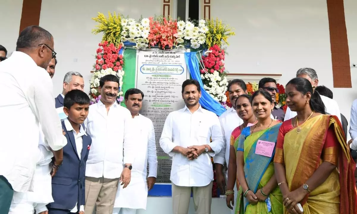 Jagan inaugurates APs biggest bus terminal in Pulivendula