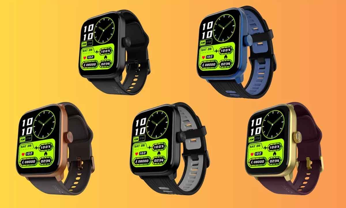 Noise rolls out new smartwatch with inbuilt GPS