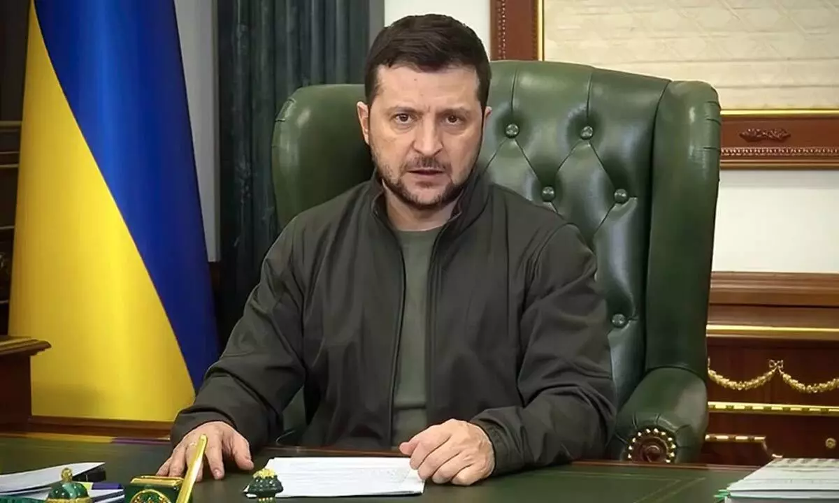 How Ukraine war turned the TV President Zelensky into a war hero