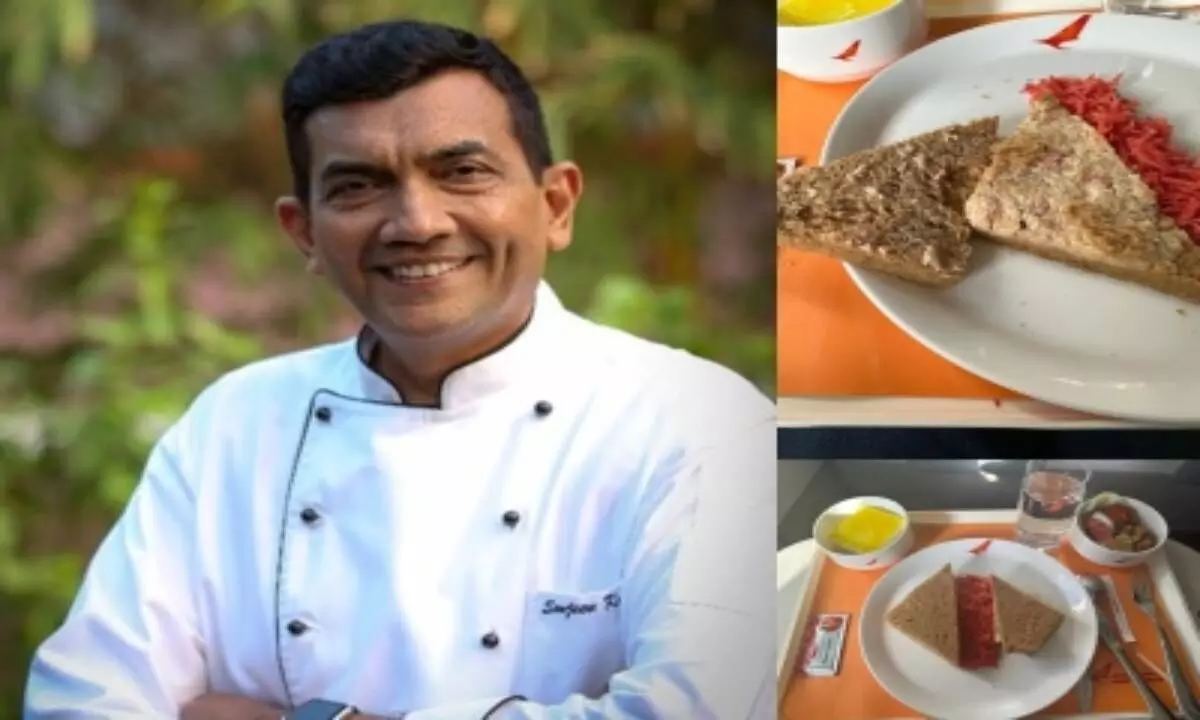 Sanjeev Kapoor hits out at Air India over unsatisfactory flight meals