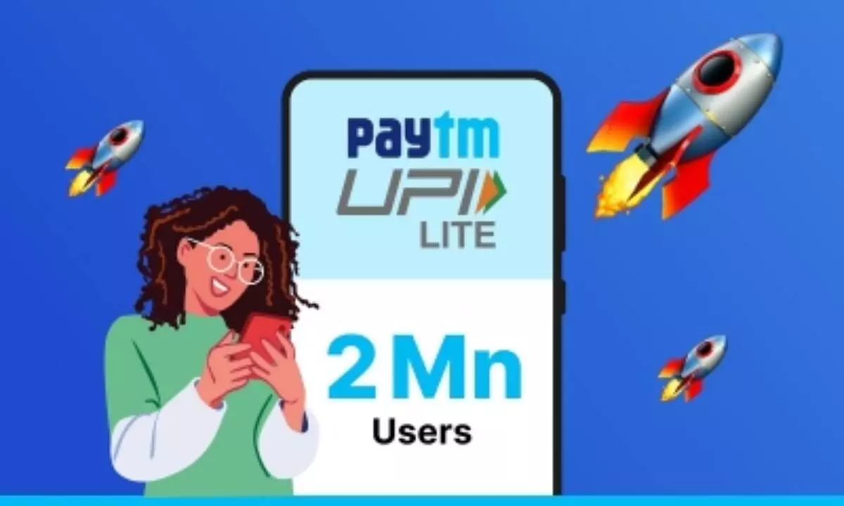 Paytm UPI LITE crosses 2 mn users with over half a million daily transactions