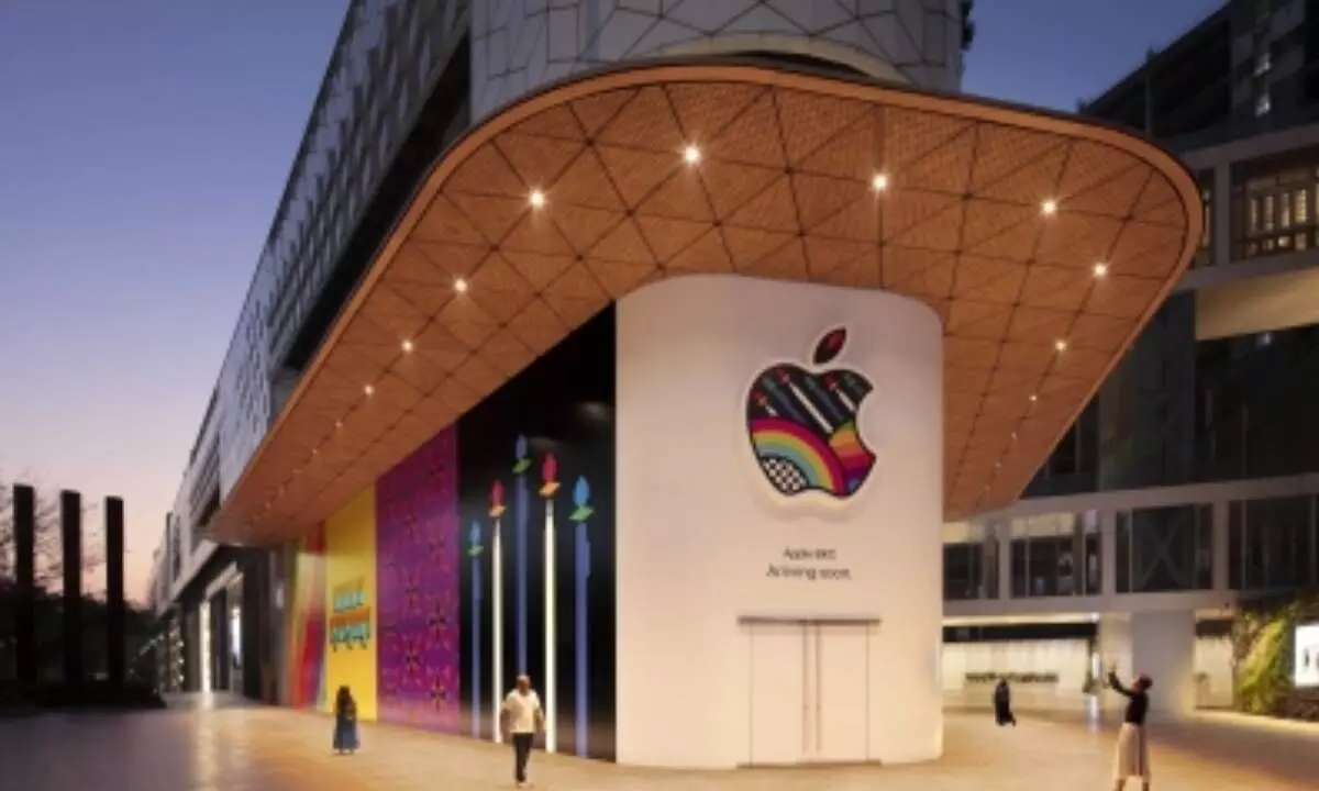 Apple reveals first glimpse of its grand India retail store in Mumbai