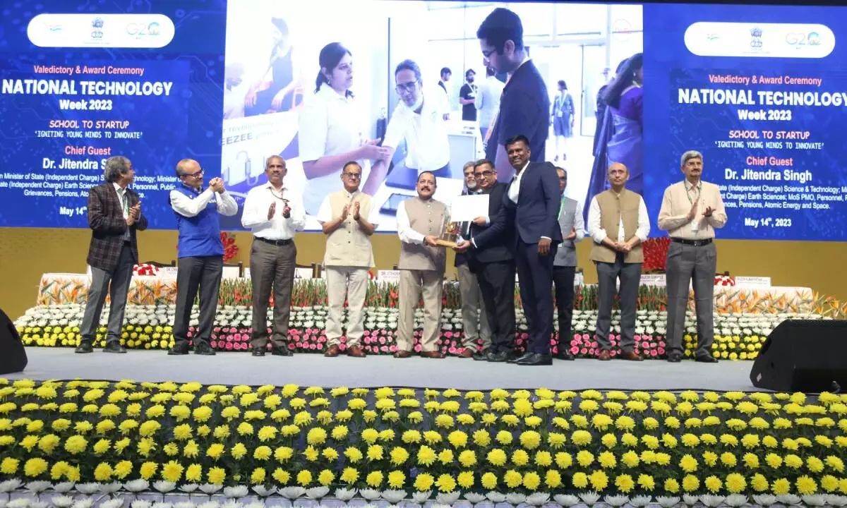 T-Hub gets National Technology Award