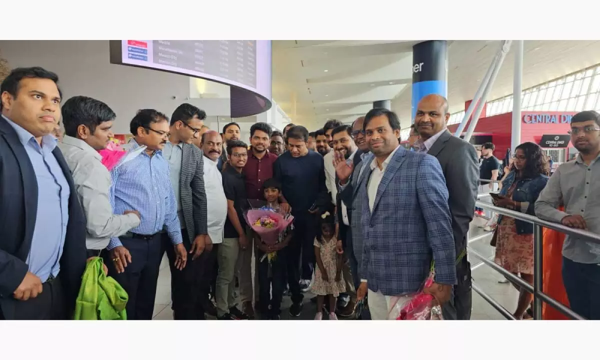 KTR gets warm welcome in New York, US