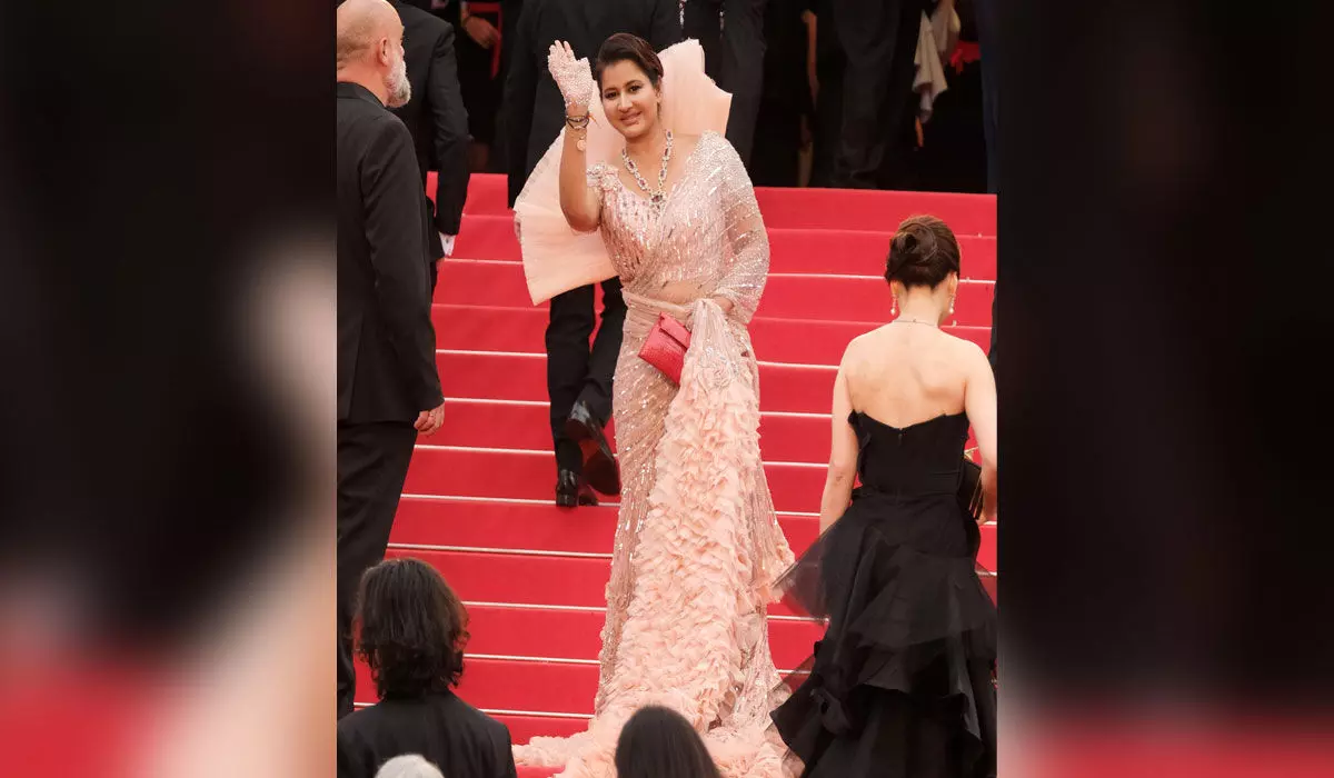 Sudha Reddy walks The Red Carpet for DiCaprios Film at Cannes