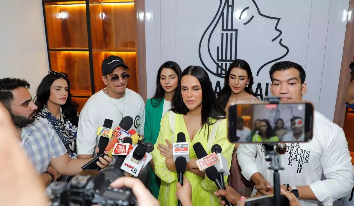 Bollywood actress Neha Dhupia unveils Dubai Beauty School in Delhi