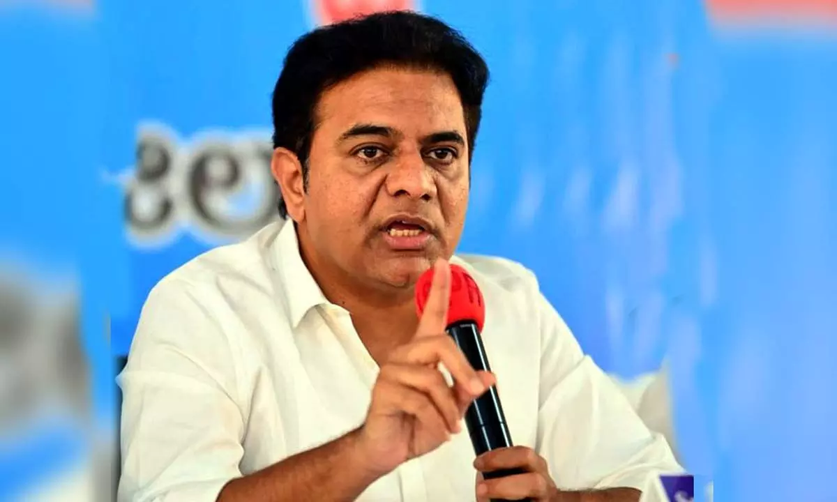 Bharat Rashtra Samithi (BRS) working president K T Rama Rao