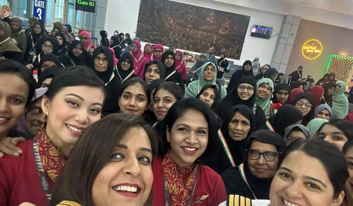 Indias historic all-women Haj flight creates ground-breaking aviation milestone