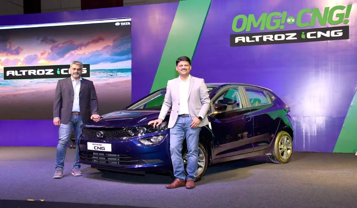 Tata Motors unveils Altroz iCNG