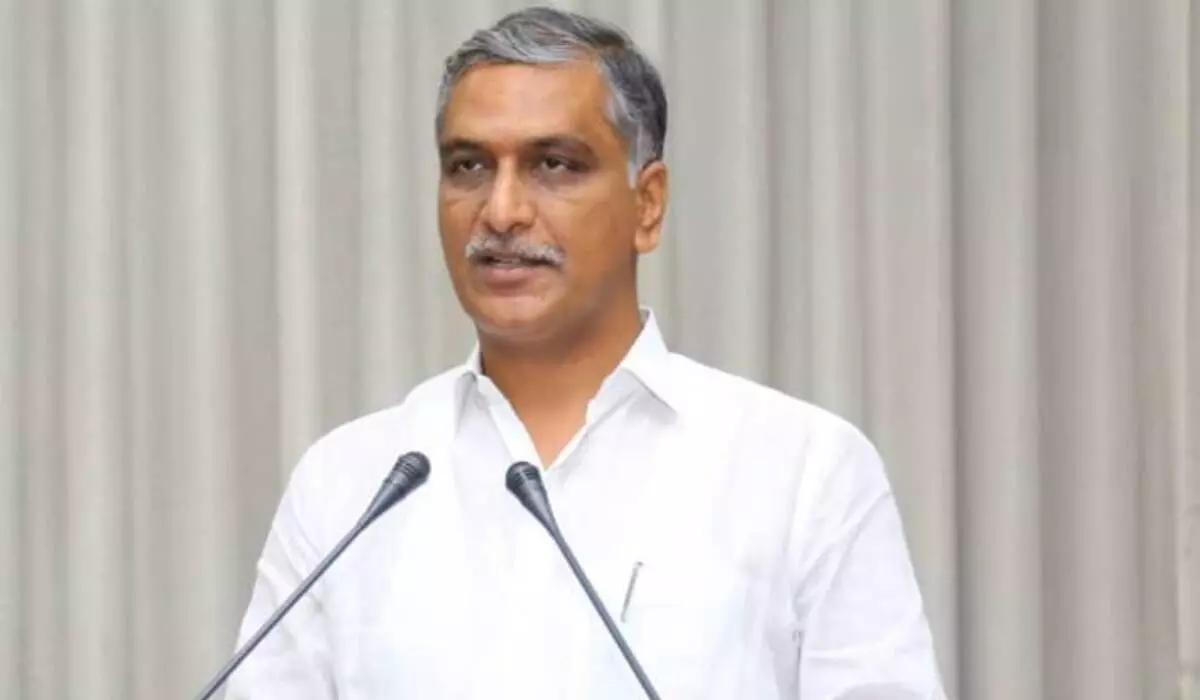 Harish Rao counters Rahuls attack on BRS