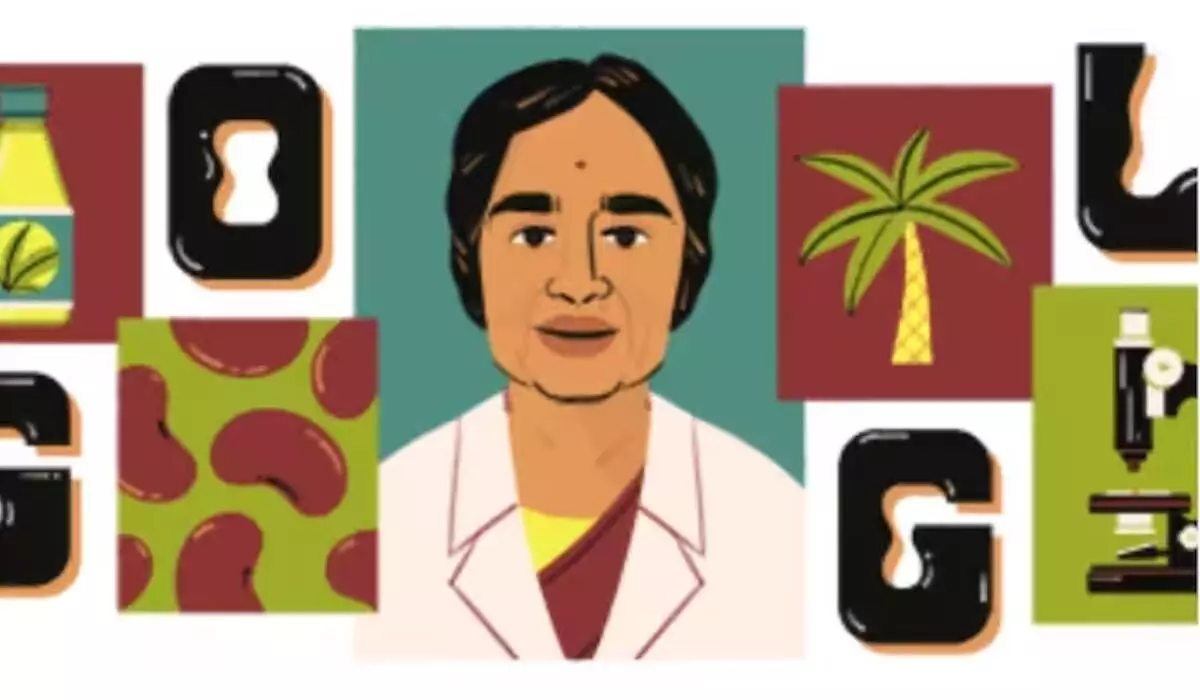 Google Doodle honors Indian biochemist Kamala Sohonie