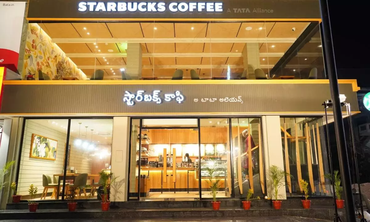 Tata Starbucks launches first store in Vizag