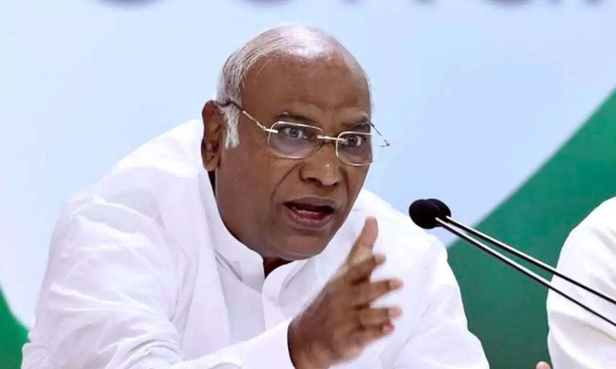 Congress president Mallikarjun Kharge