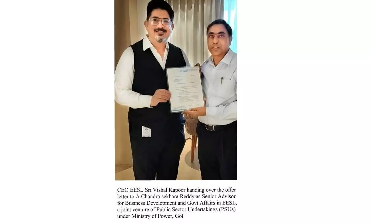 Chandrasekhar Reddy now Sr Advisor of EESL