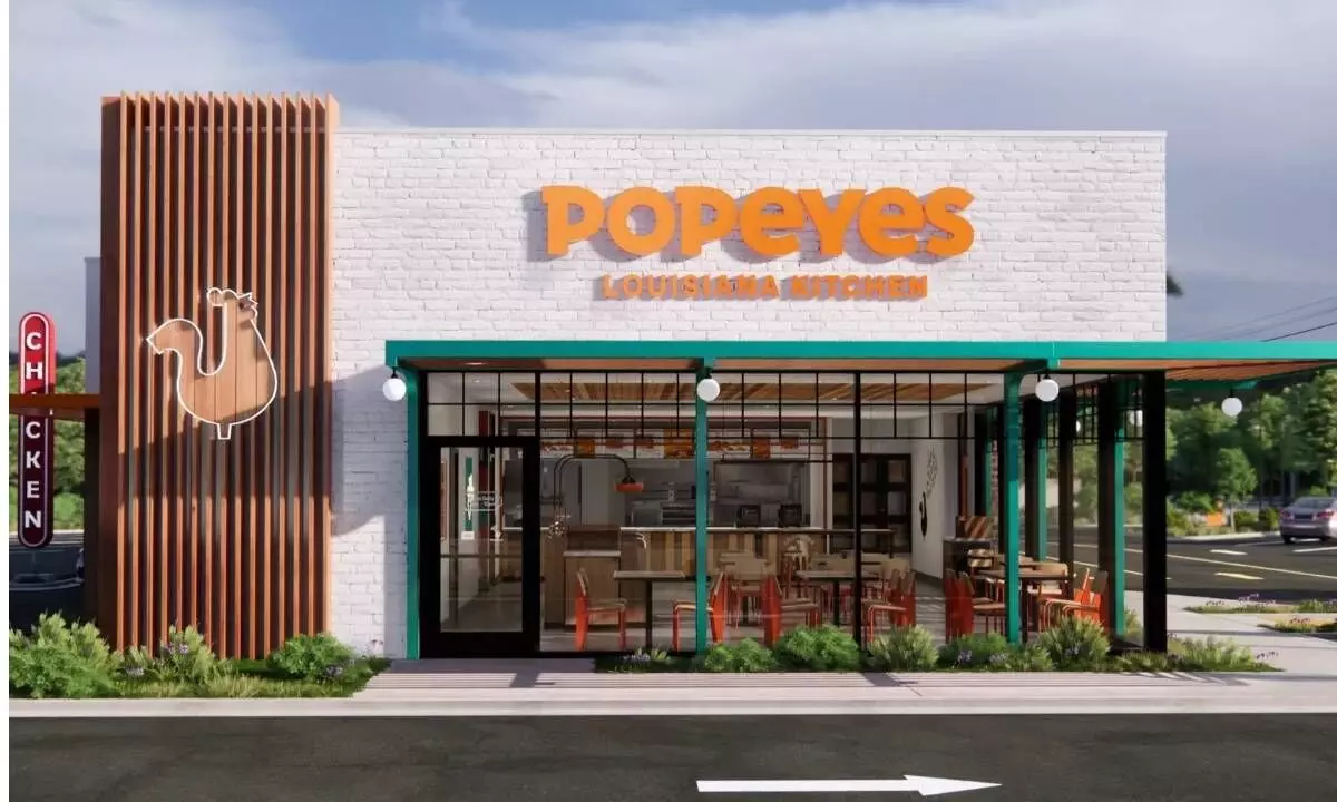 Popeyes store opened in Hyd