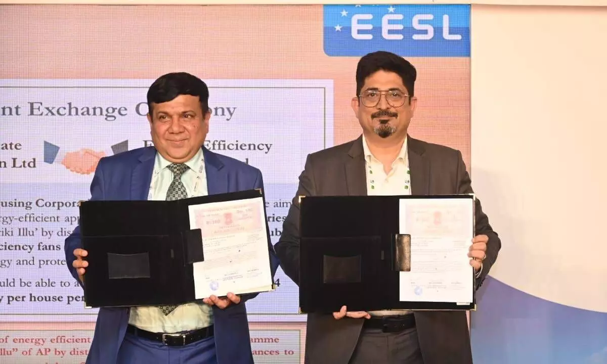 AP govt inks pact with EESL to strengthen housing scheme