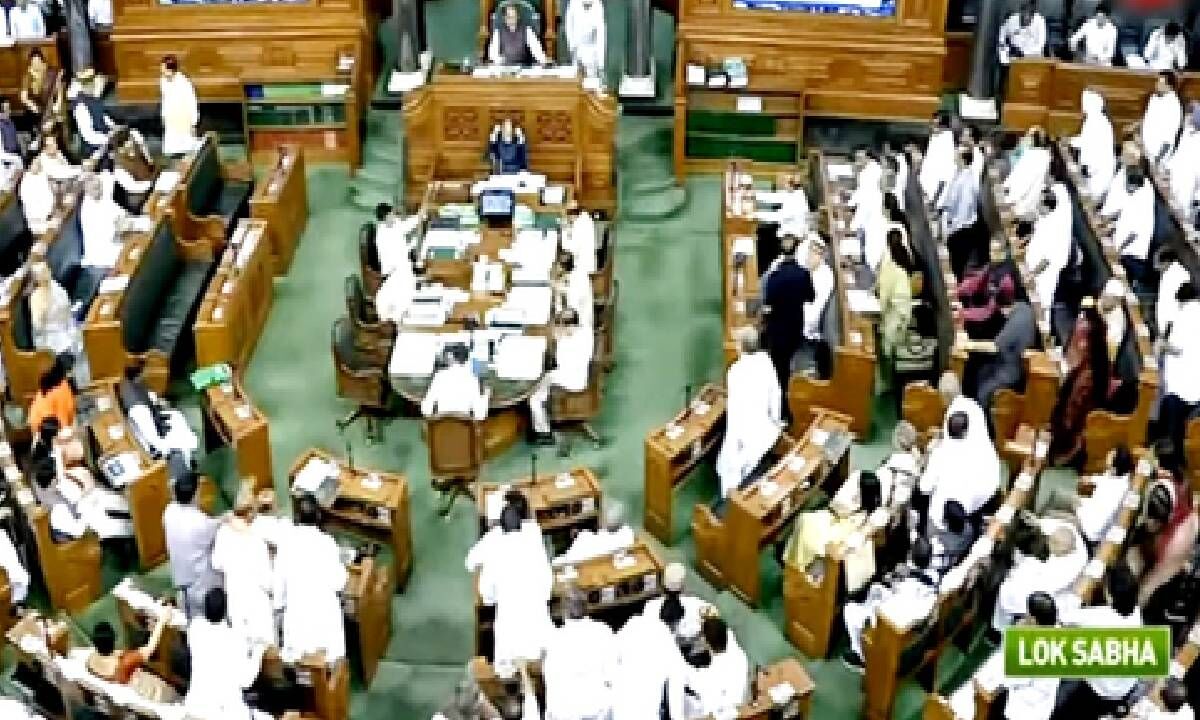 Lok Sabha Passes 3 Bills In 30 Min Amid Oppn Protests