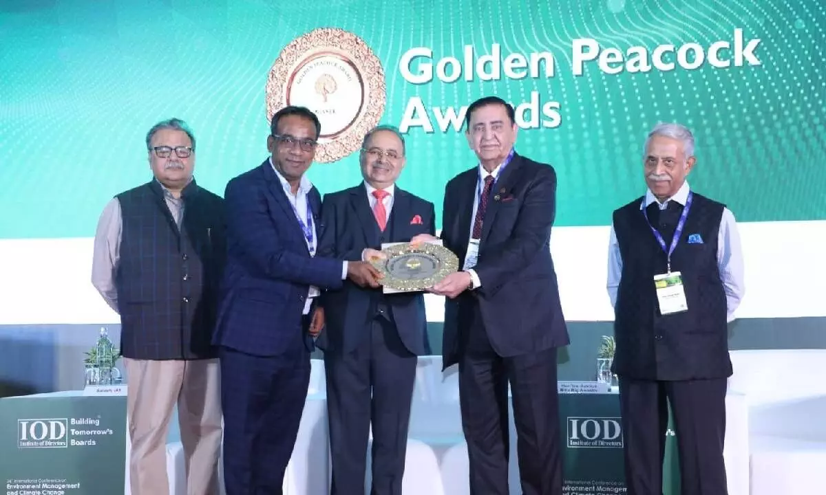 WFL wins Golden Peacock Eco-Innovation Award