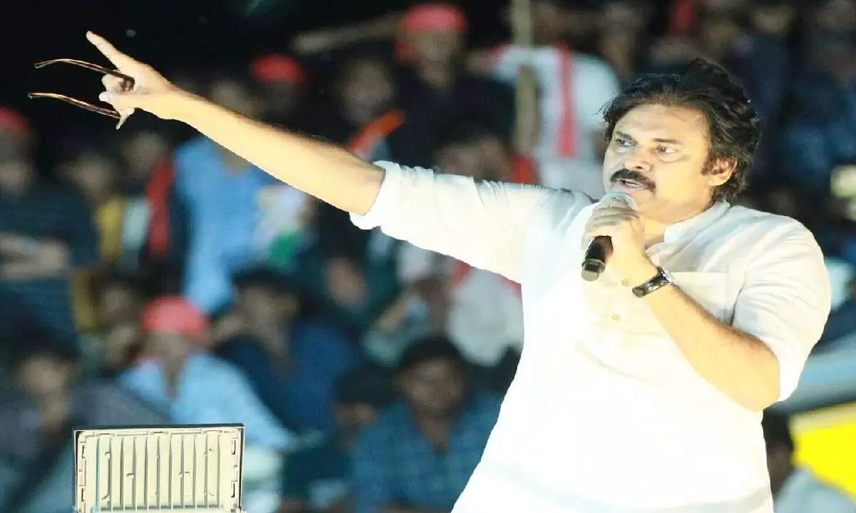 Pawan launches Varahi 3.0 in Vizag amid rousing reception