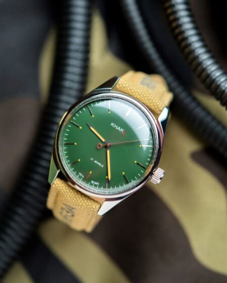 Ajwain Camel / Light Tan Slim Italian Leather Watch Strap - Ajwain watches
