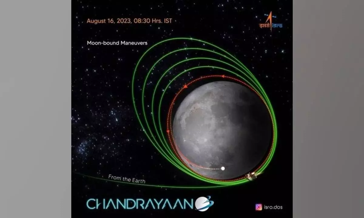 Chandrayaan-3 gets closer to moon