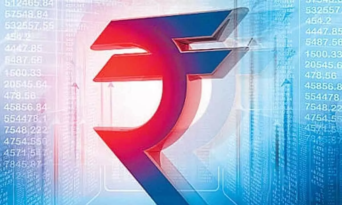 Re snaps 3-day rally to settle 13 paise lower