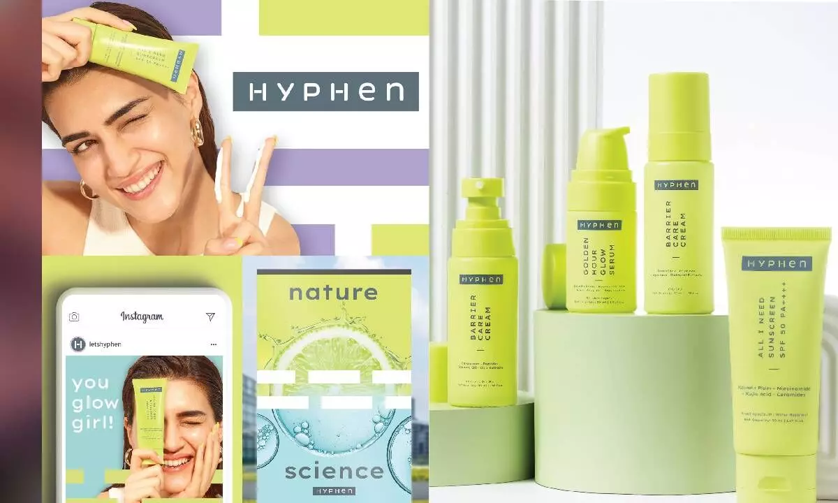 Conran Design Group Mumbai partners with PEP Technologies to create Kriti Sanon’s first beauty label, Hyphen