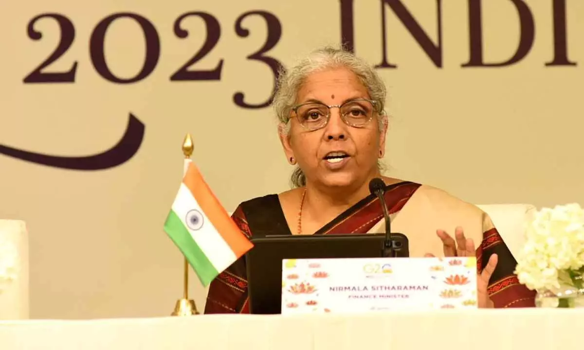 Finance Minister Nirmala Sitharaman