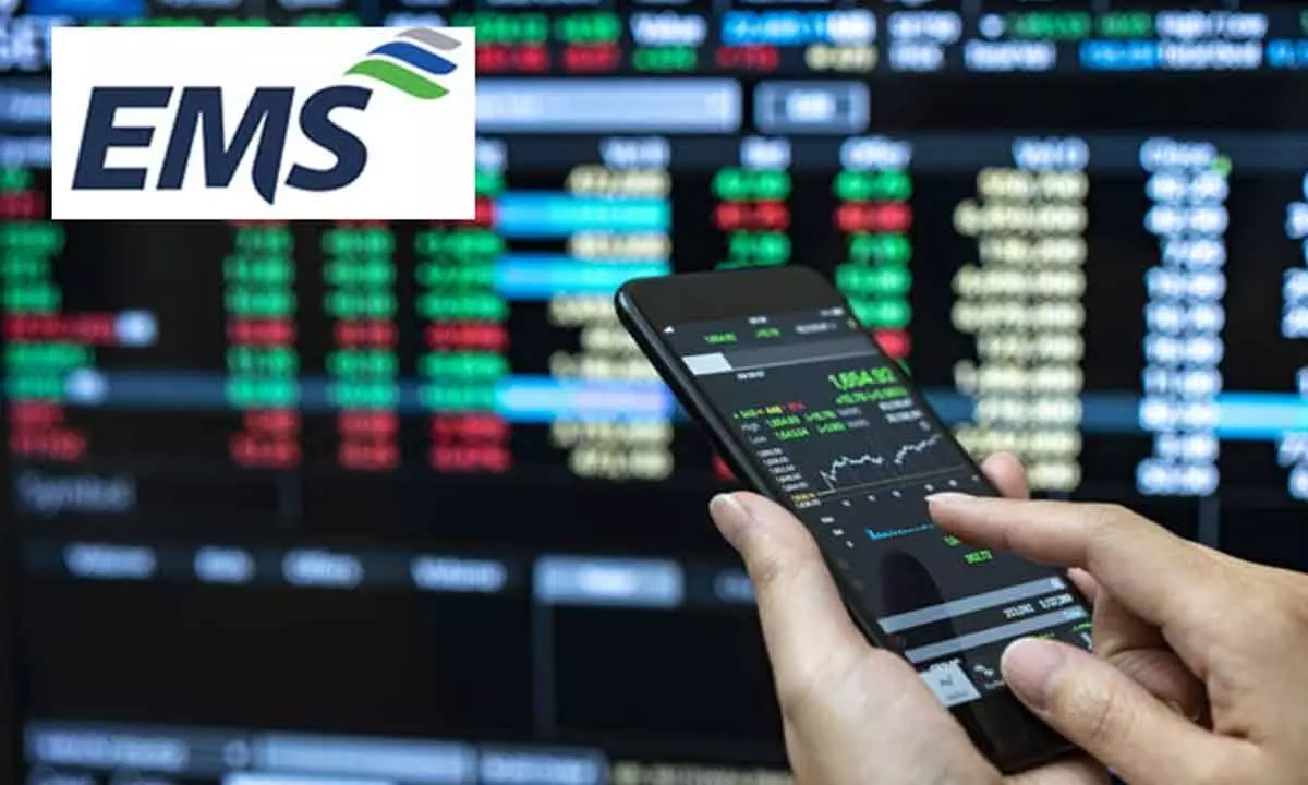 EMS Ltd shares surge 34% in debut trade