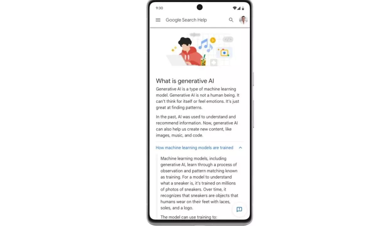 Google opens generative AI search experience to teens