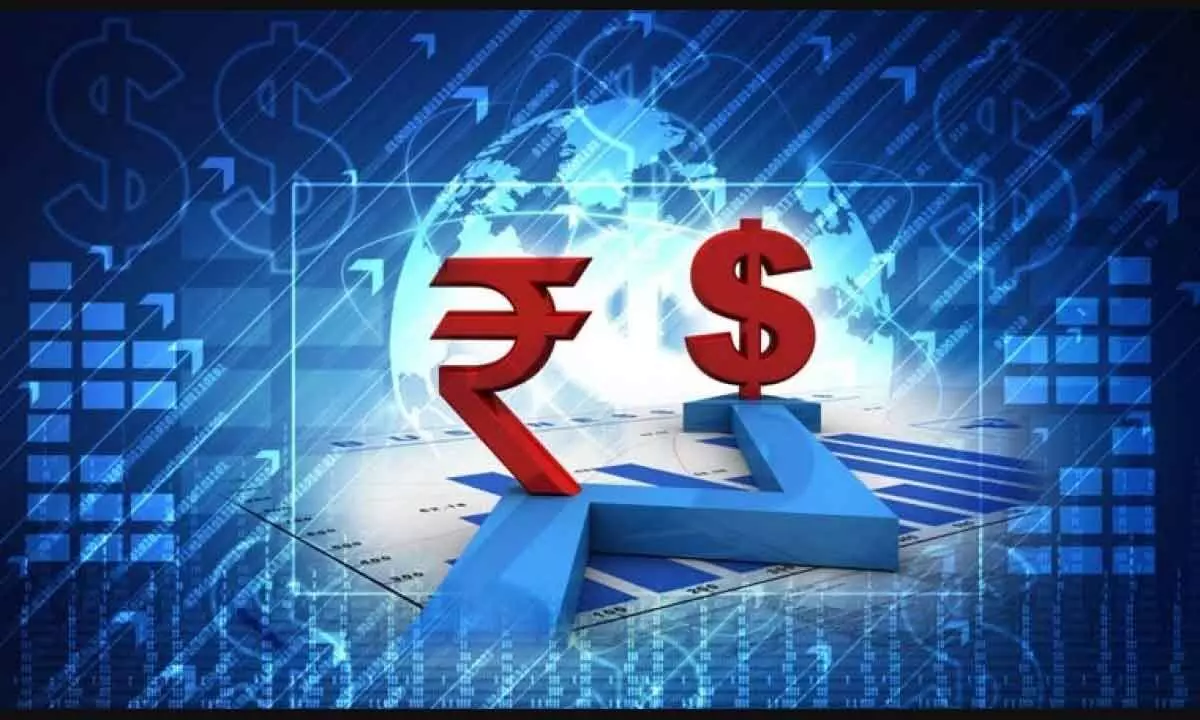 Re falls 15 paise to 83.21/USD