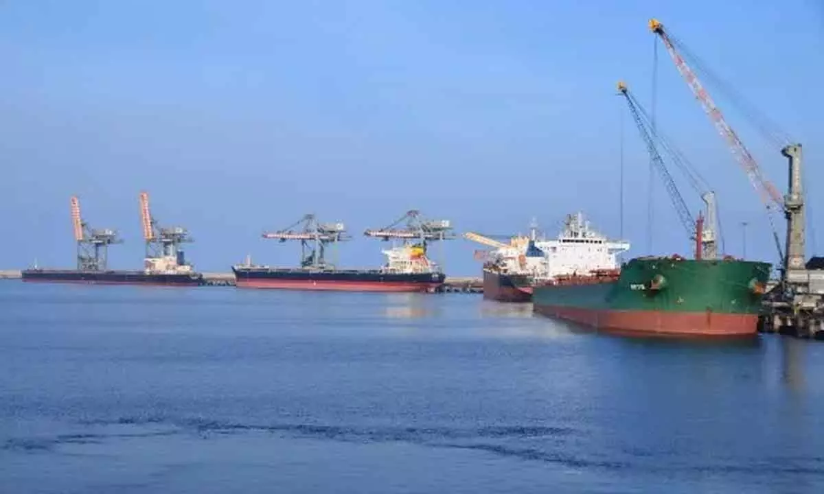 Gangavaram Port sets new record for rakes handled