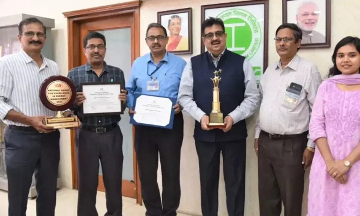 RINL bags National Energy Leader award