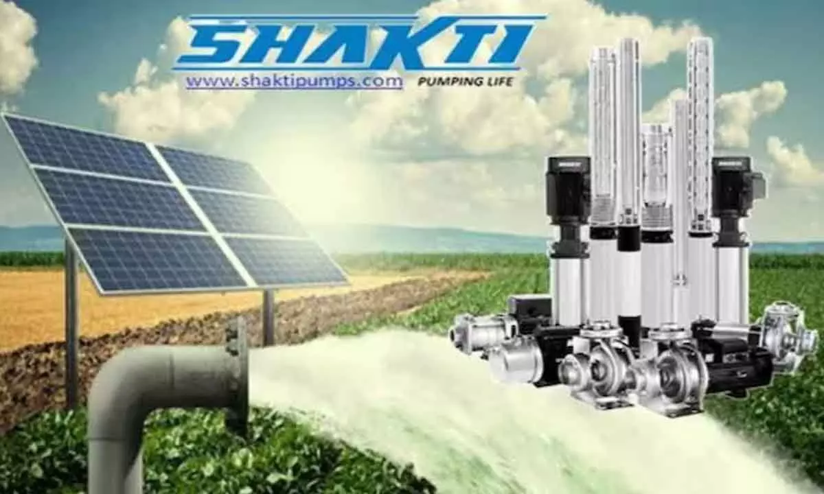 Shakti Pumps wins Rs150-cr order