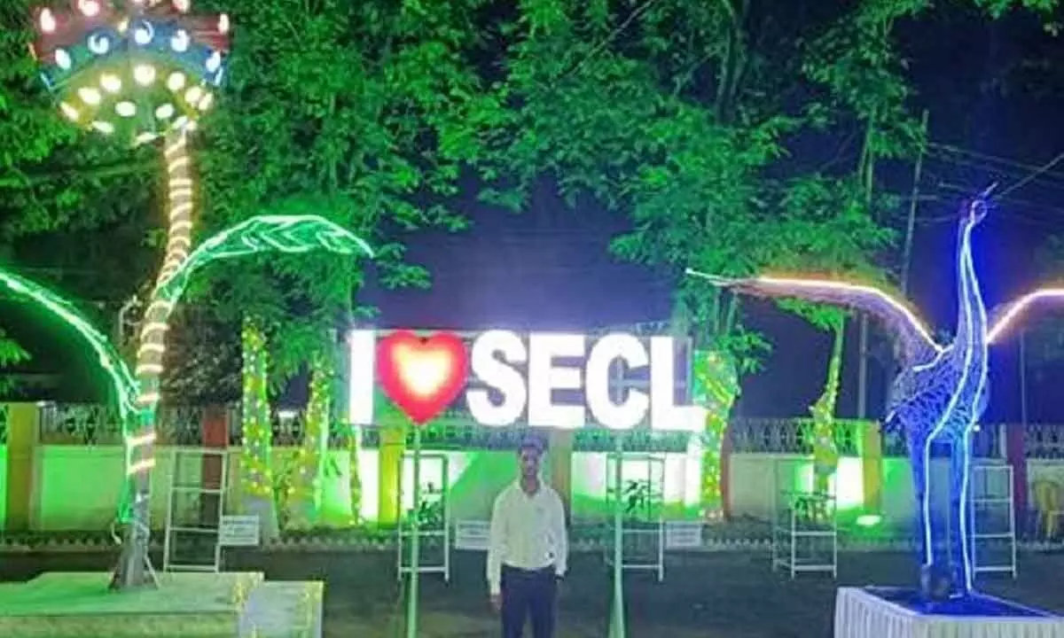 SECL turns mining scrap into sculptures