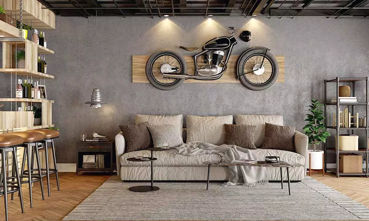 Now, concrete in home decor