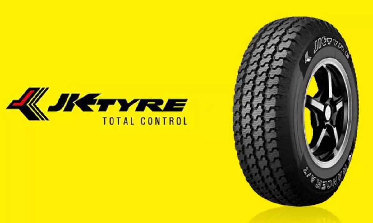 JK Tyre shares climb 14%